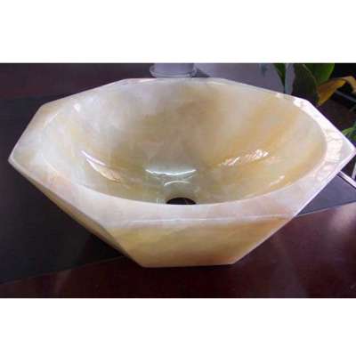 Green jade oval wash basin